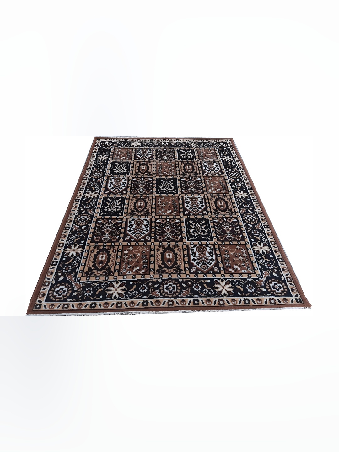 

Asad Emporium Rugs Brown Traditional Anti-Skid Carpet