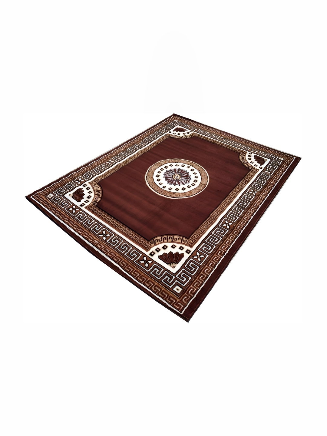 

Asad Emporium Rugs Brown Traditional Anti-Skid Carpet