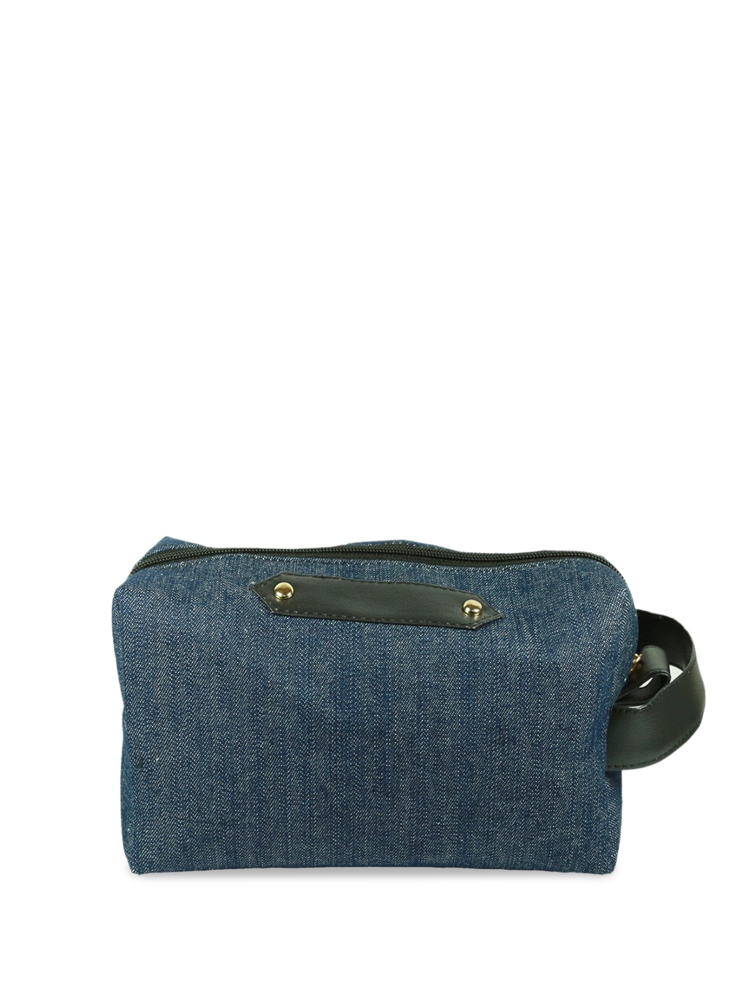 

Style Shoes Cotton Denim Travel Pouch, Blue
