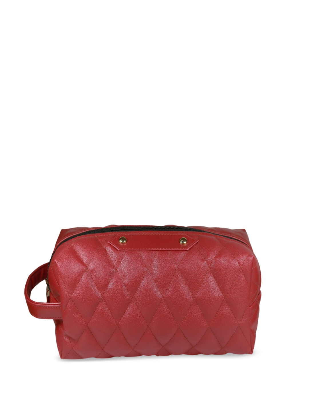

Style Shoes Quilted Travel Pouch, Red