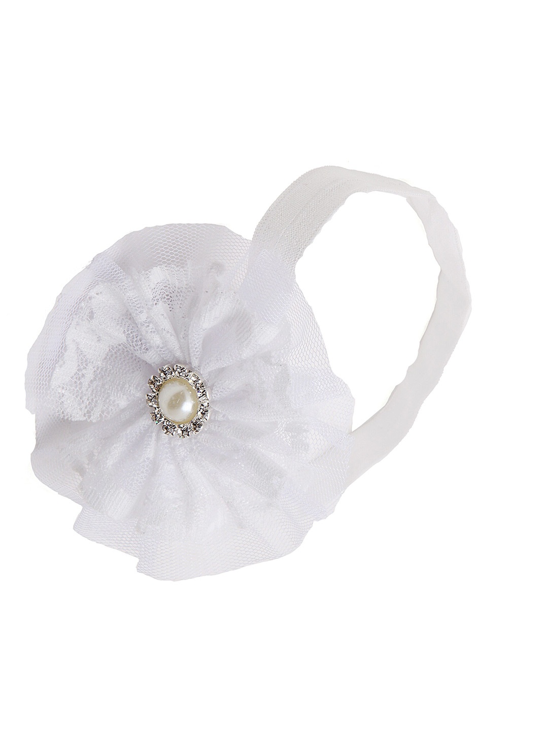 

BAESD Infant Girls Lace Hairband, White