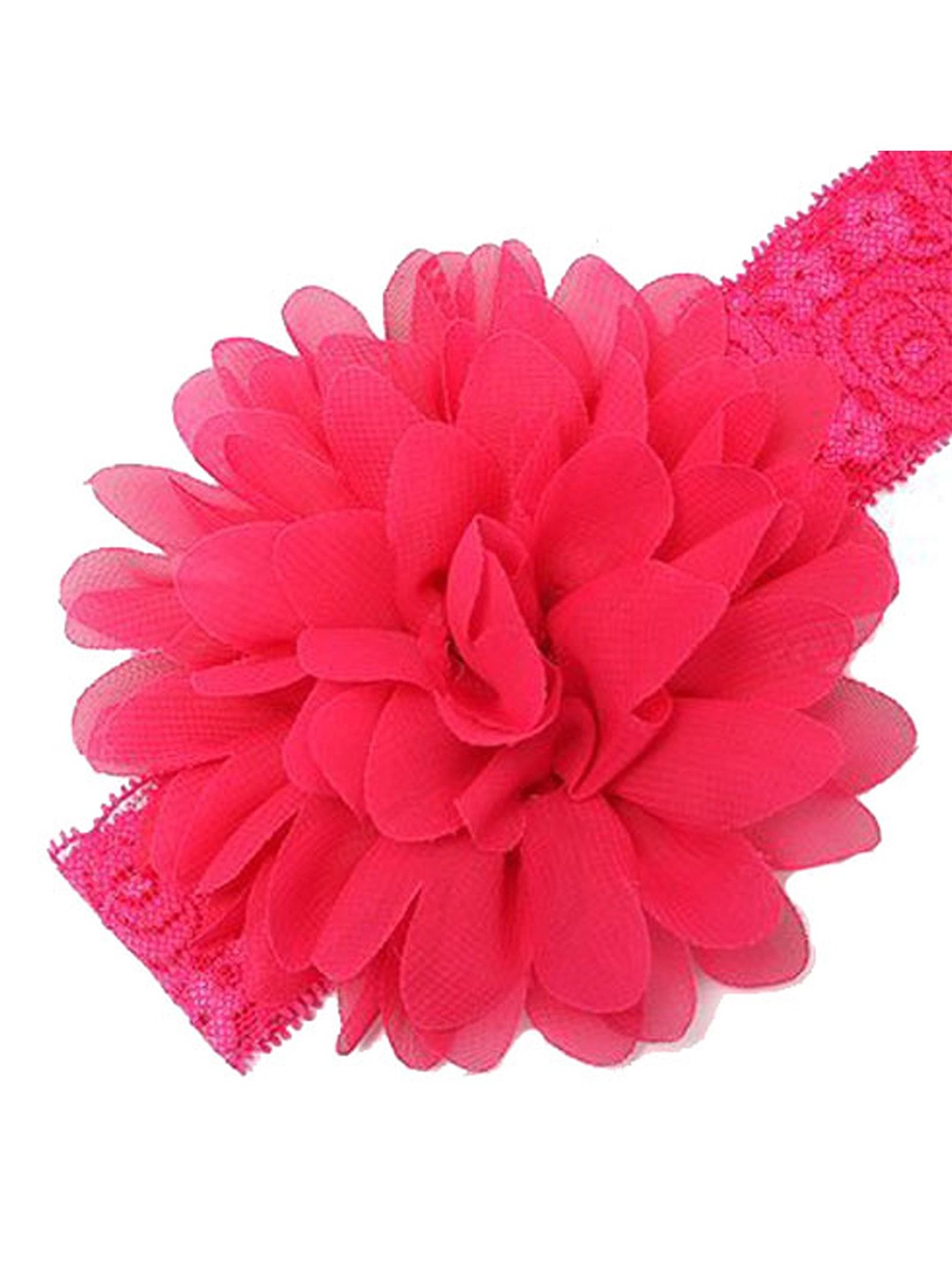 

BAESD Girls Chiffon Hairband, Fuchsia
