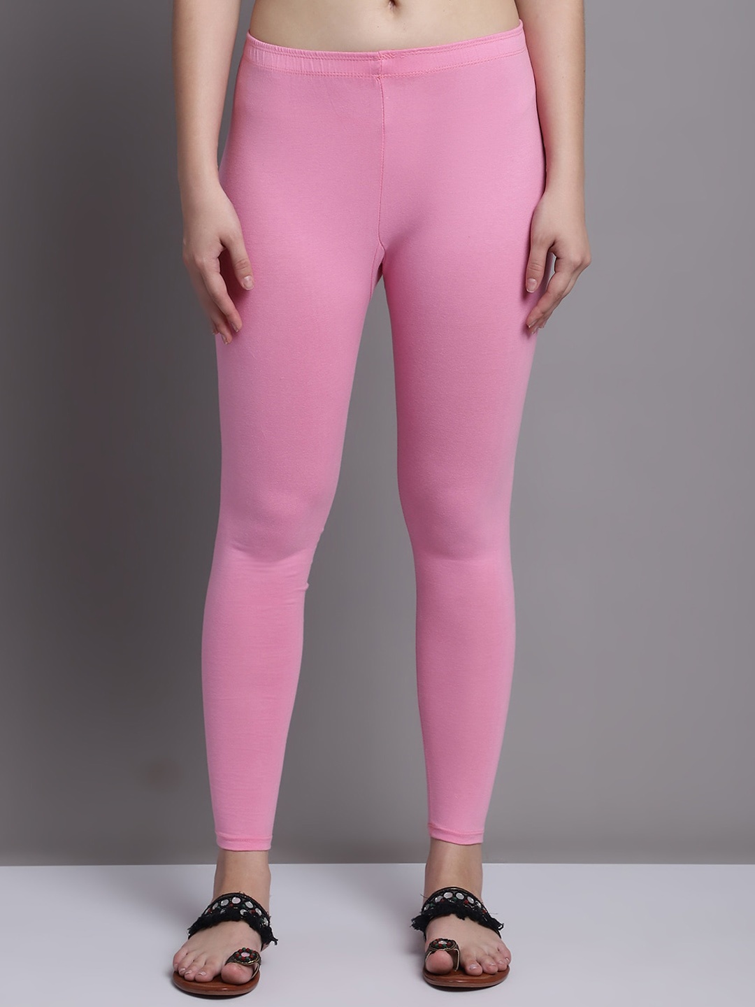 

GRACIT Ankle Length Leggings, Pink