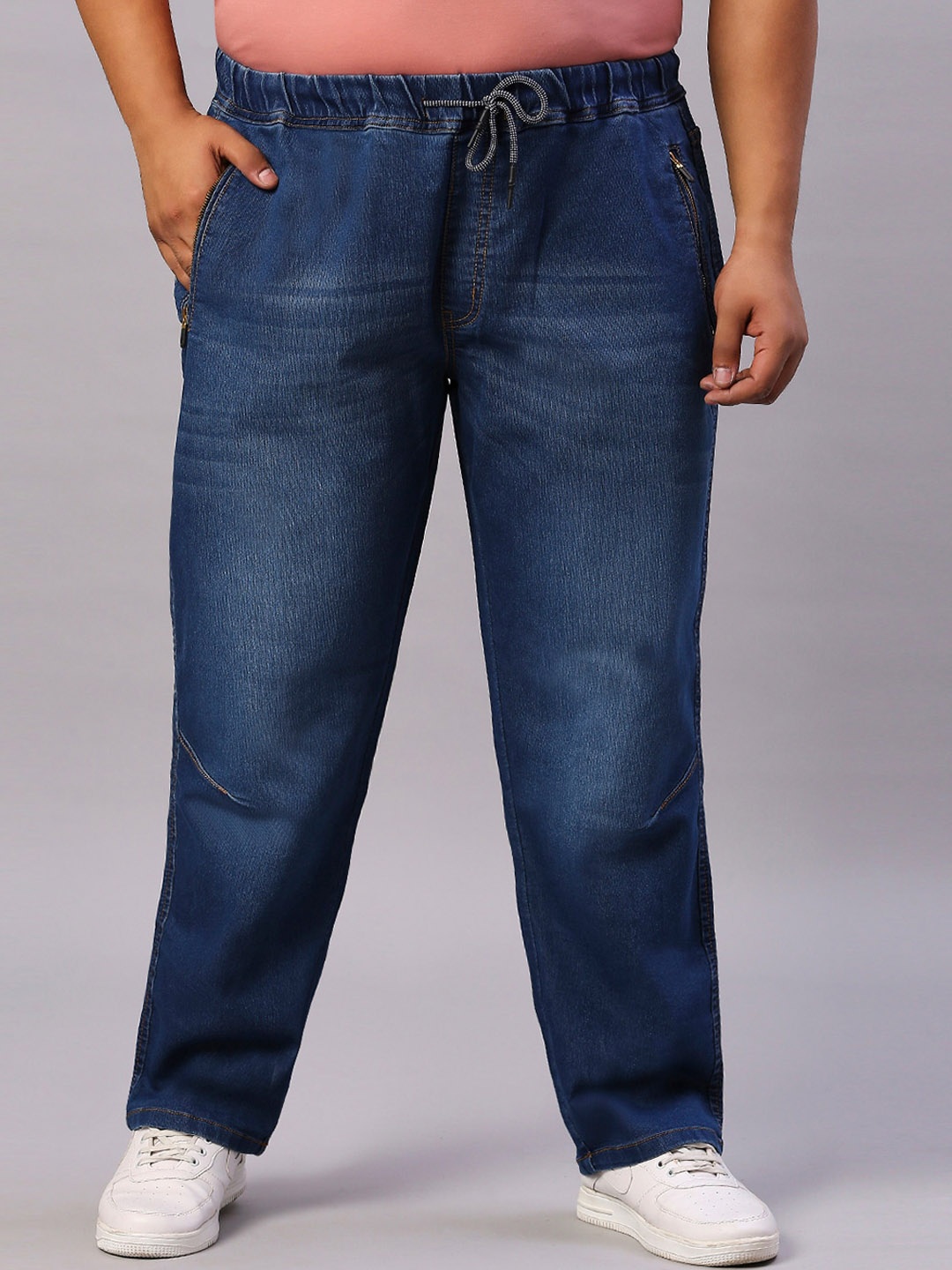 

Turning Blue Men Regular Fit Plus Size Jeans