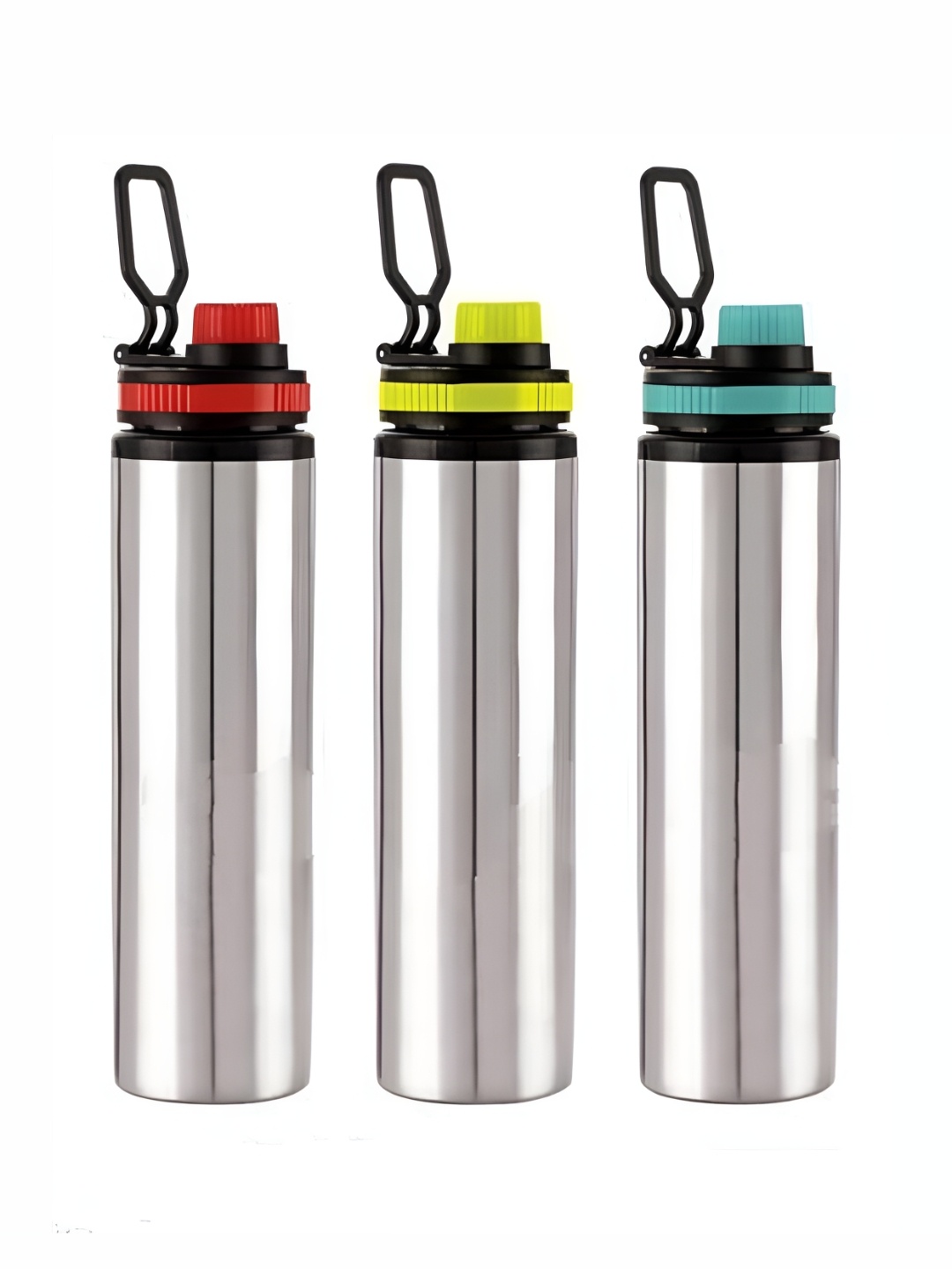 

ATROCK Red & Yellow 3 Pieces Stainless Steel Water Bottles 900 ml Each