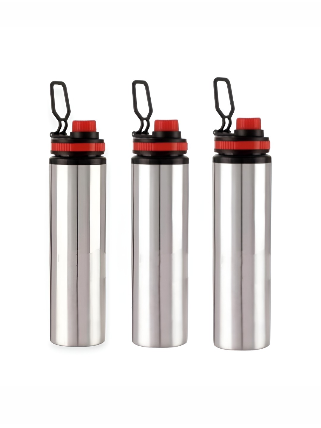 

ATROCK Red 3 Pieces Stainless Steel Water Bottles 900 ml Each