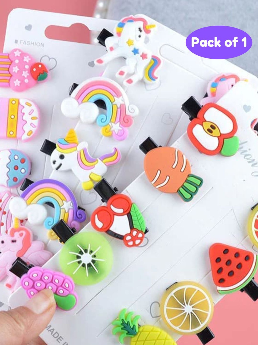 

BAESD Girls Alligator Hair Clips, Pink