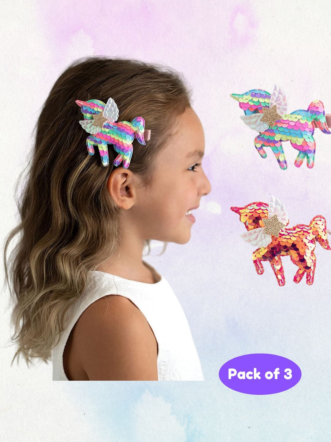 

BAESD Unisex Kids Set of 2 Hair Accessory Set, Red