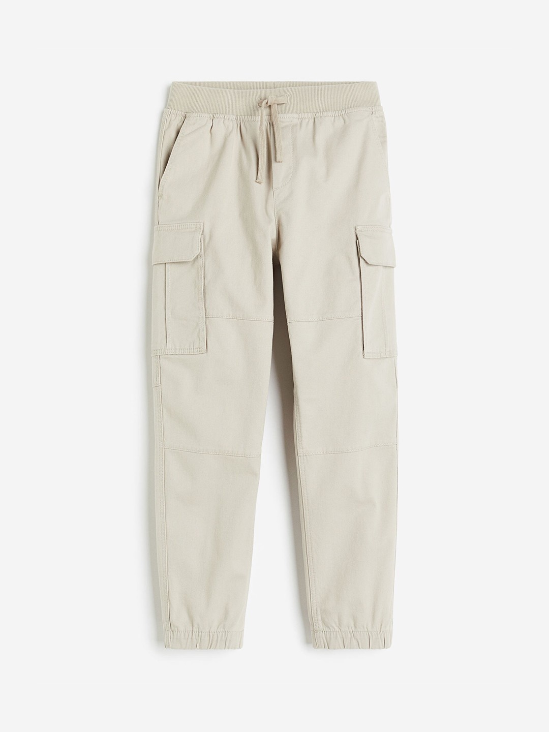 

H&M Boys Cargo Trousers, Beige