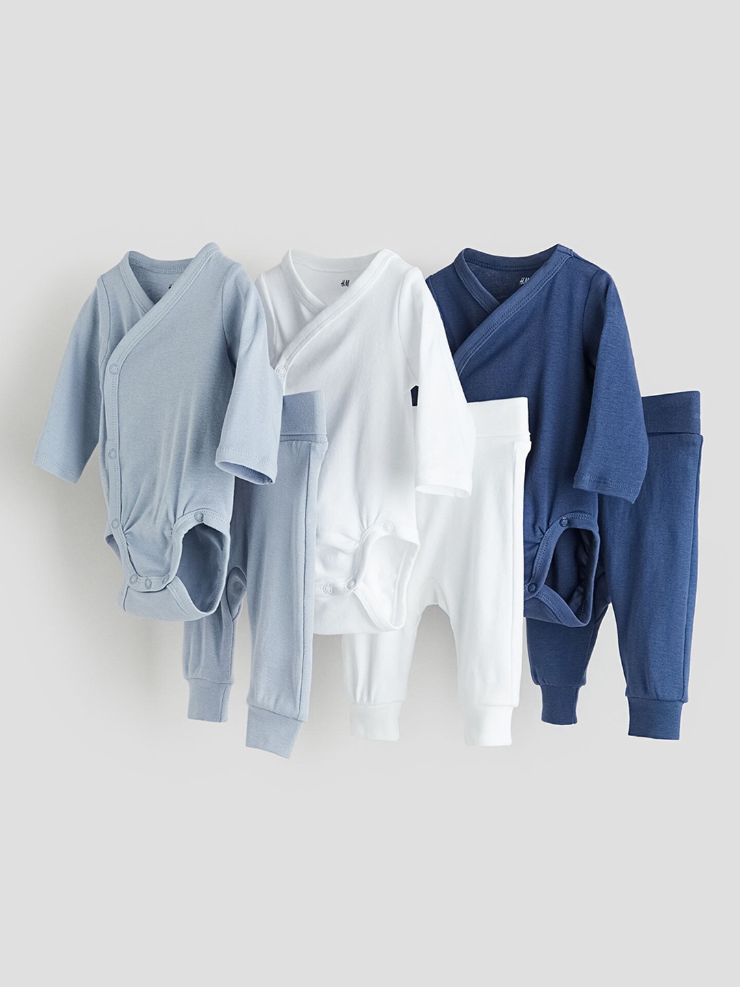 

H&M Infant Boys 6-Piece Cotton Set, Blue