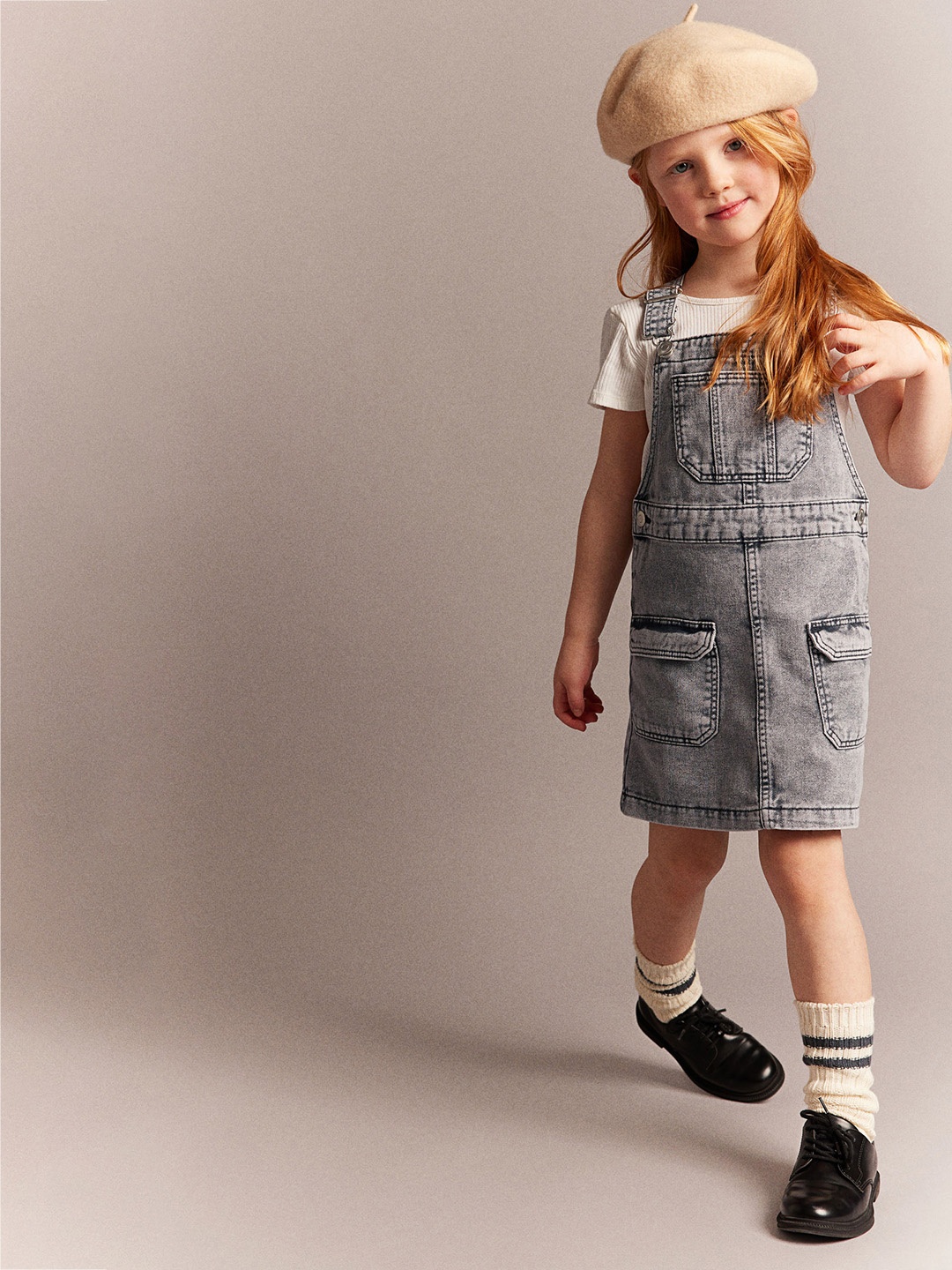 

H&M Girls 2-Piece Cotton Set, White