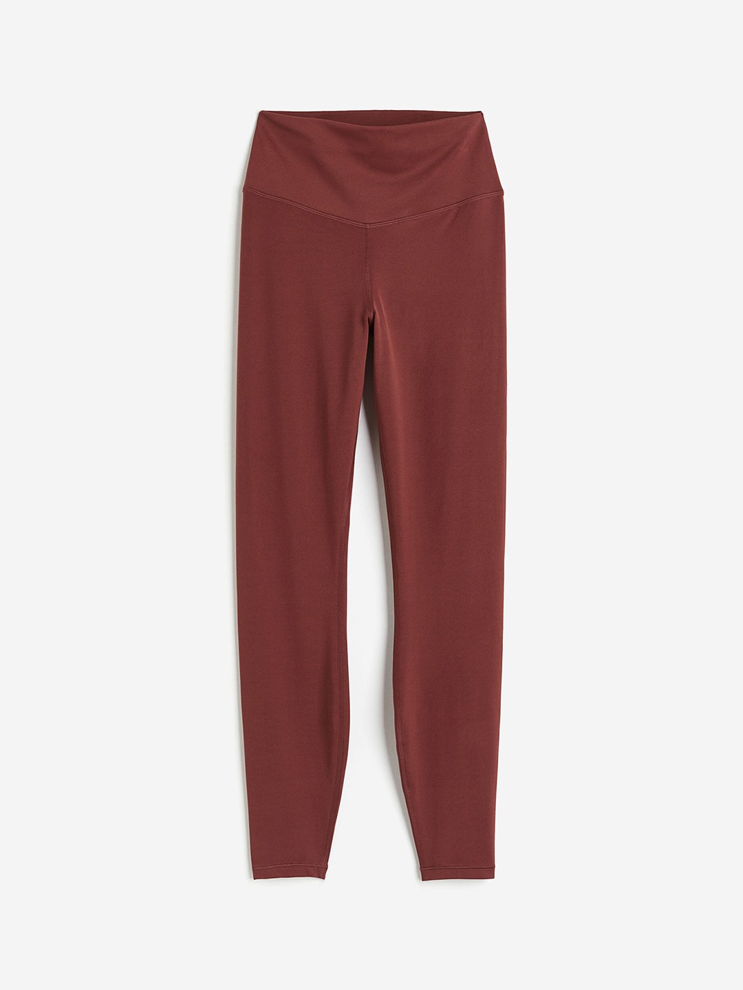 

H&M Women SoftMove Ankle Length Sports Tights, Brown
