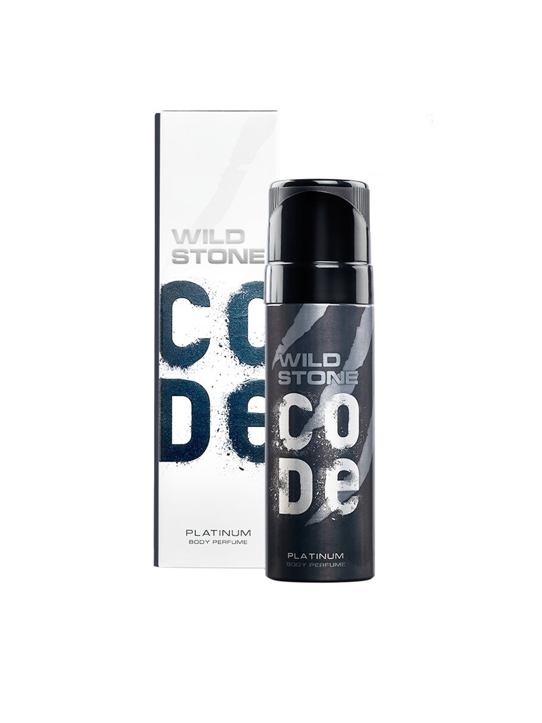 

Wild stone Men Code Platinum Long Lasting Body Deodorant Perfume - 150 ml, Grey