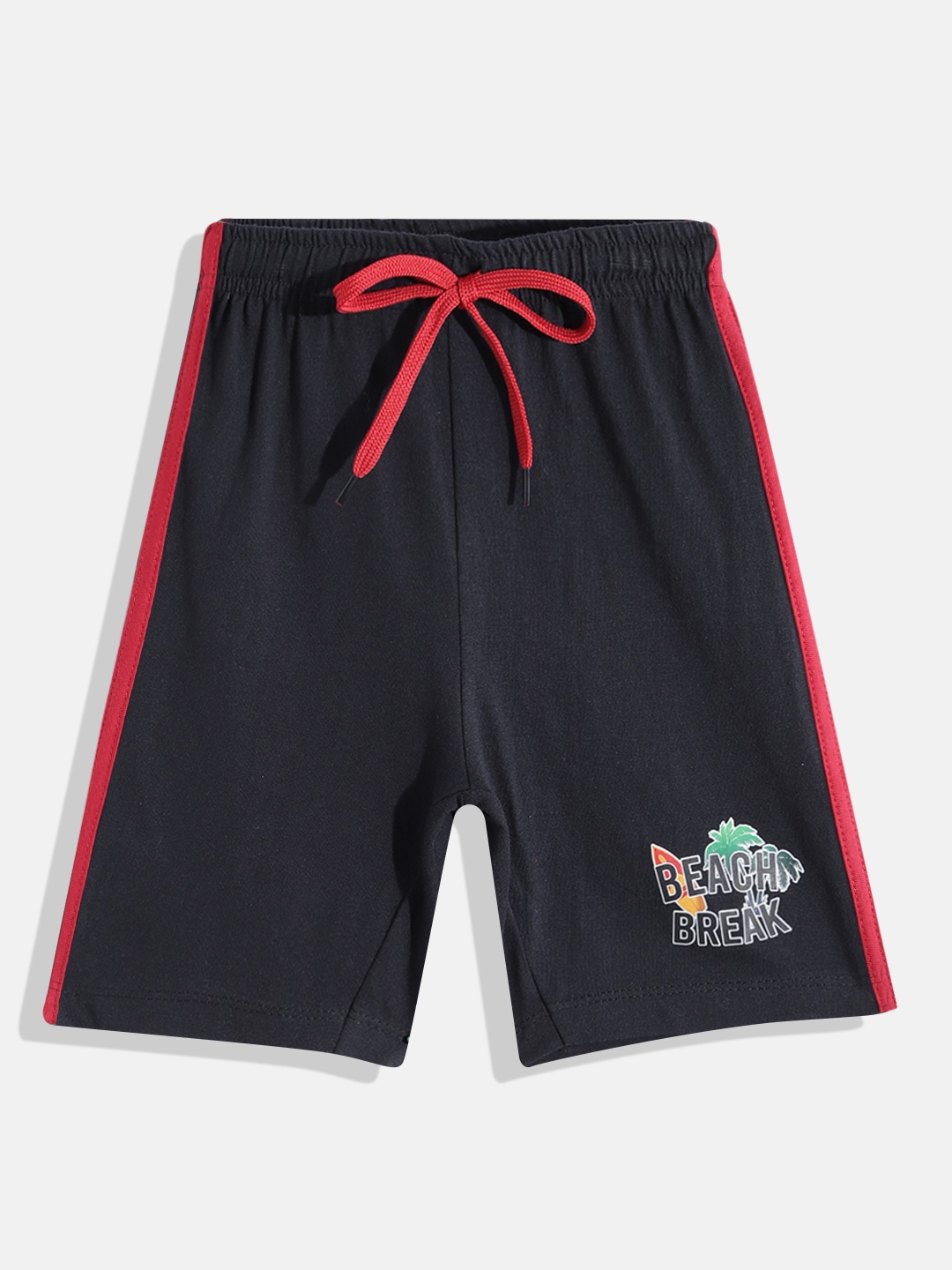 

Eteenz Boys Premium Cotton Shorts, Navy blue