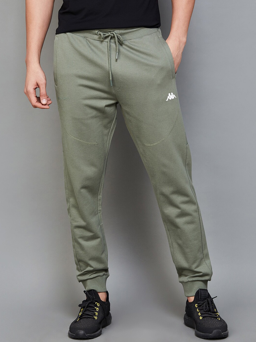 

Kappa Men Cotton Joggers, Olive