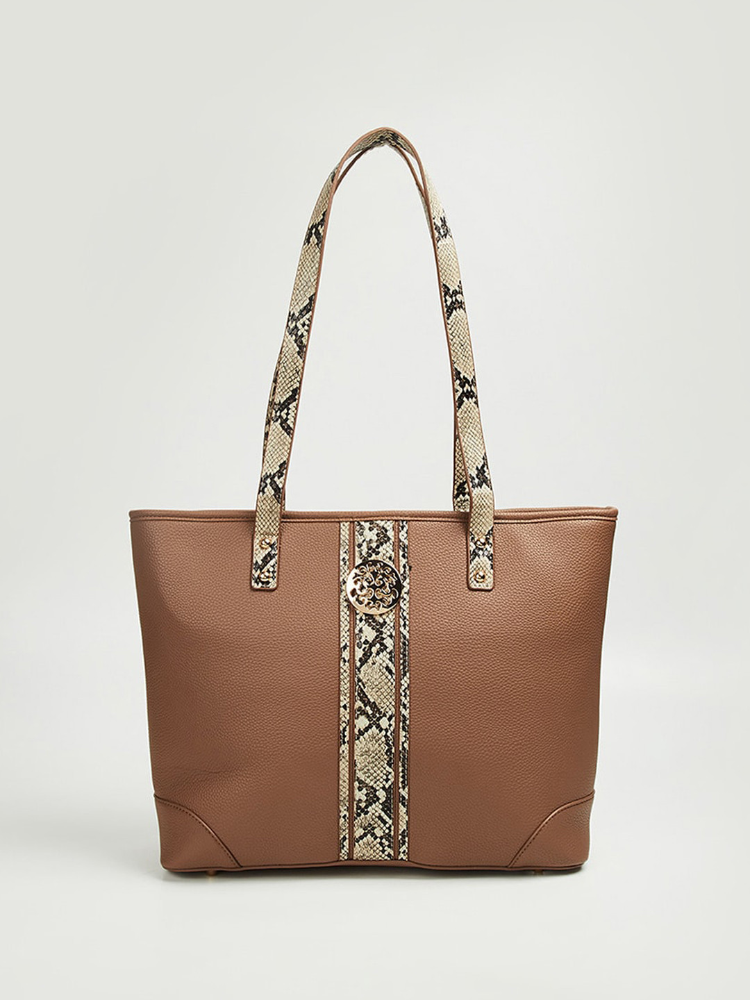 

CODE by Lifestyle Structured Shoulder Bag, Brown