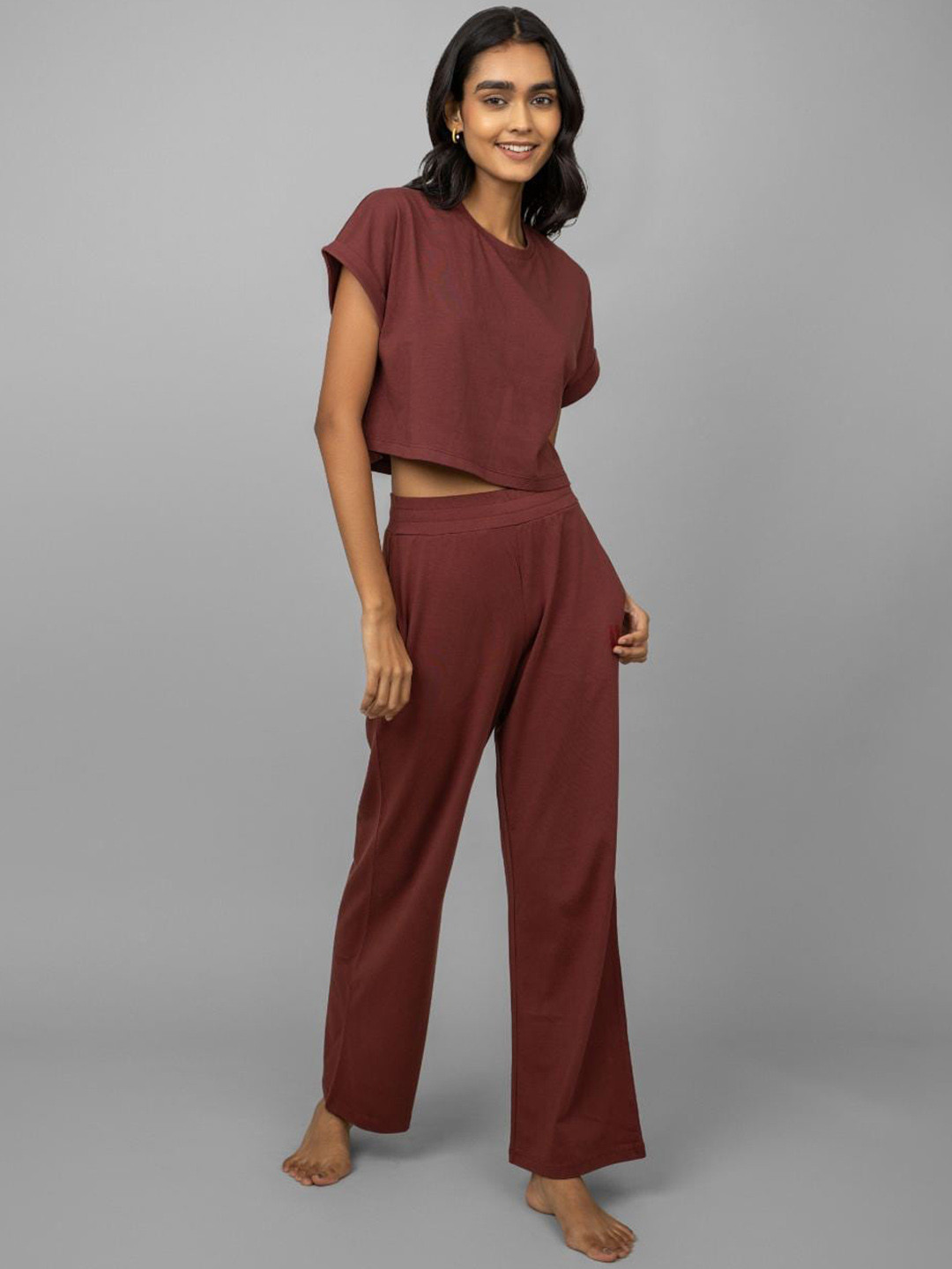 

necesera Pure Cotton Night suit, Rust