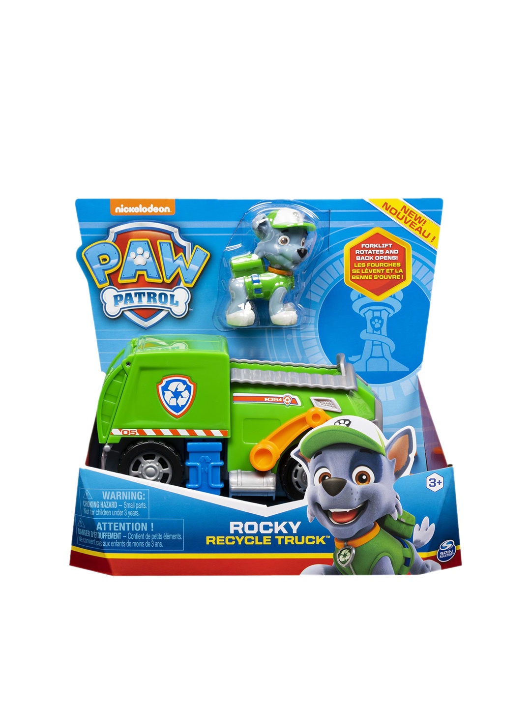 

PAW PATROL Recycle Truck Vehicle With Collectible Figure, Green