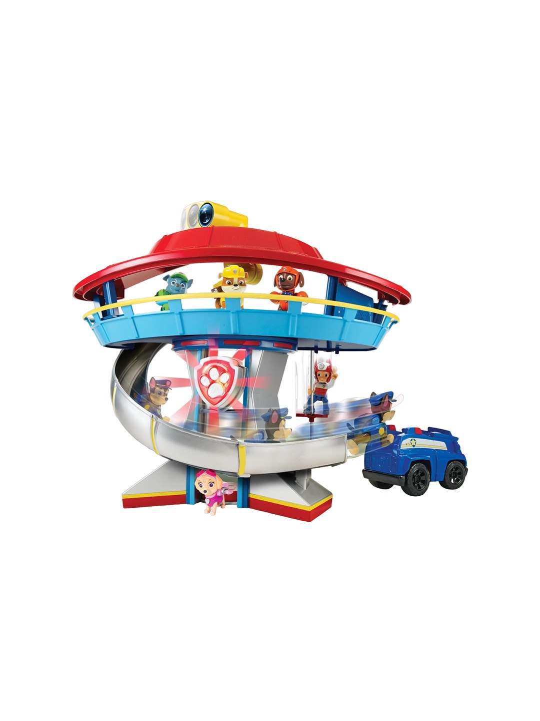 

PAW PATROL Kids Lookout Tower Playset Toy, Grey