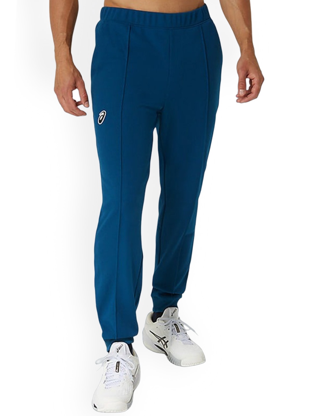 

ASICS Classic Men Mid Rise Sports Joggers, Blue
