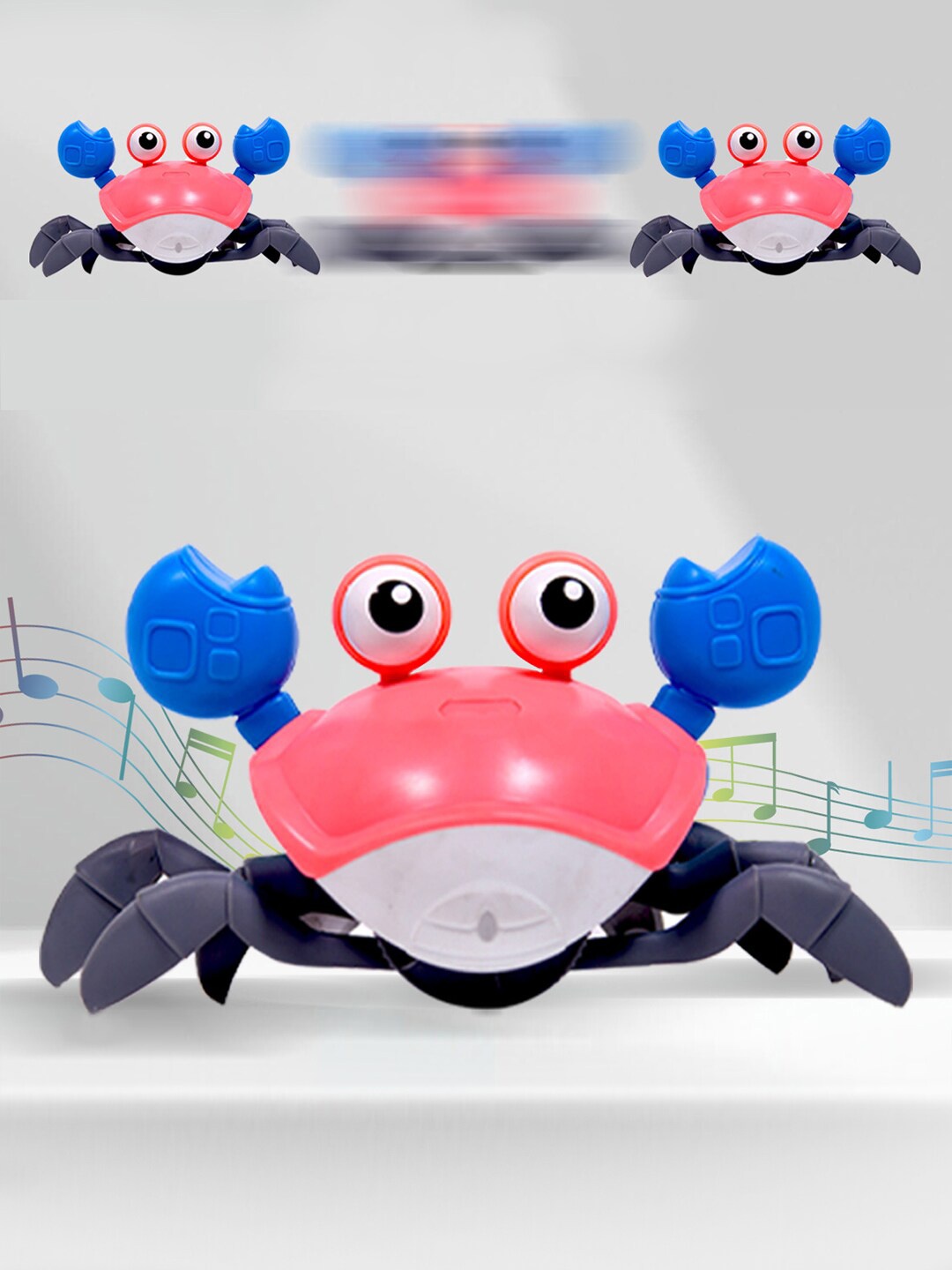 

WEMBLEY Kids Crawling Crab Toy, Pink