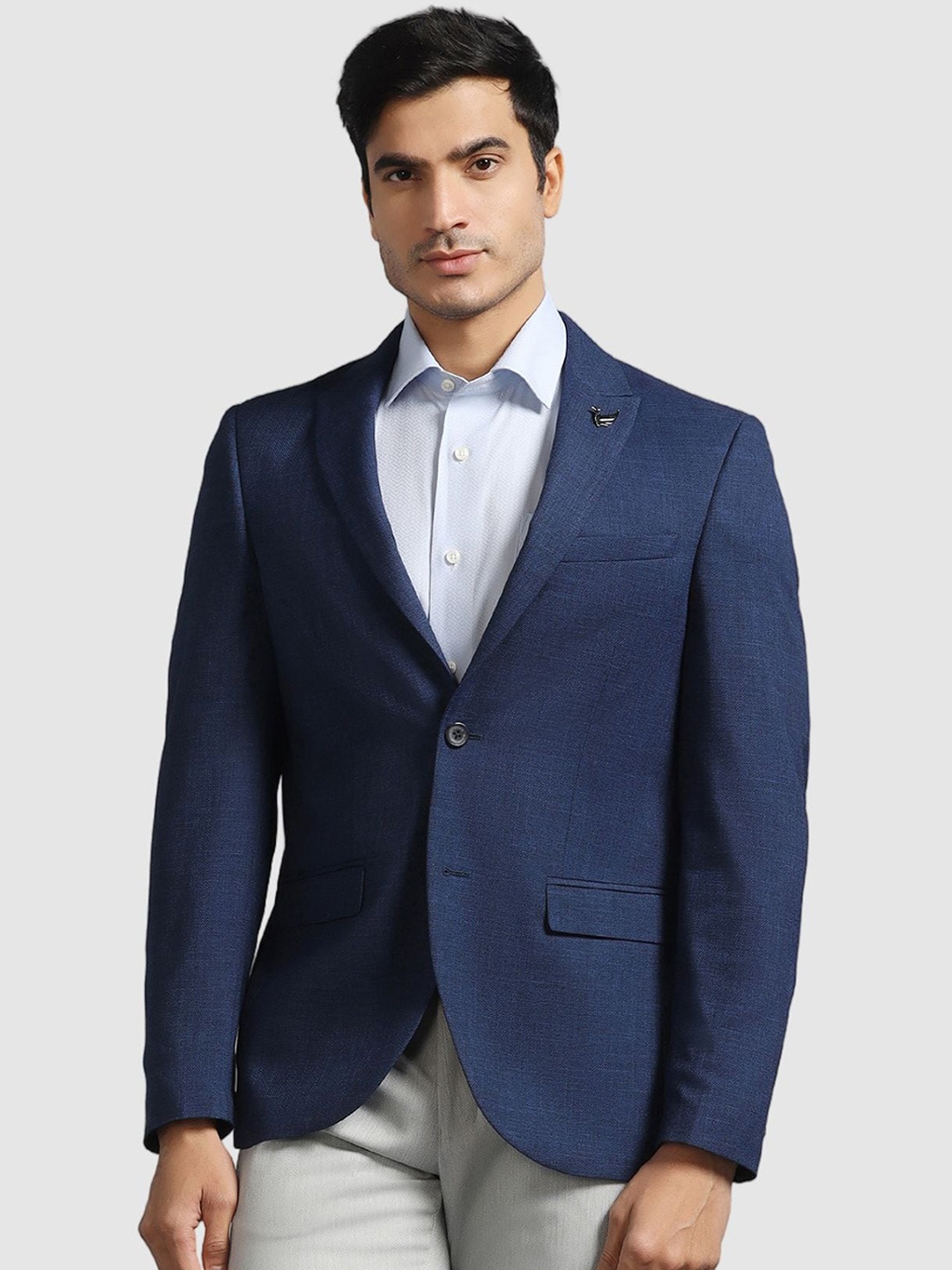 

Blackberrys Slim-Fit Single Breasted Blazer, Navy blue