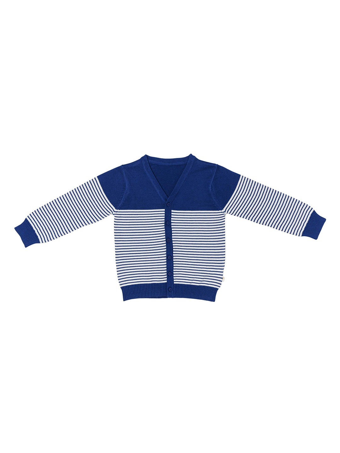 

H By Hamleys Boys Striped Cardigan, Navy blue
