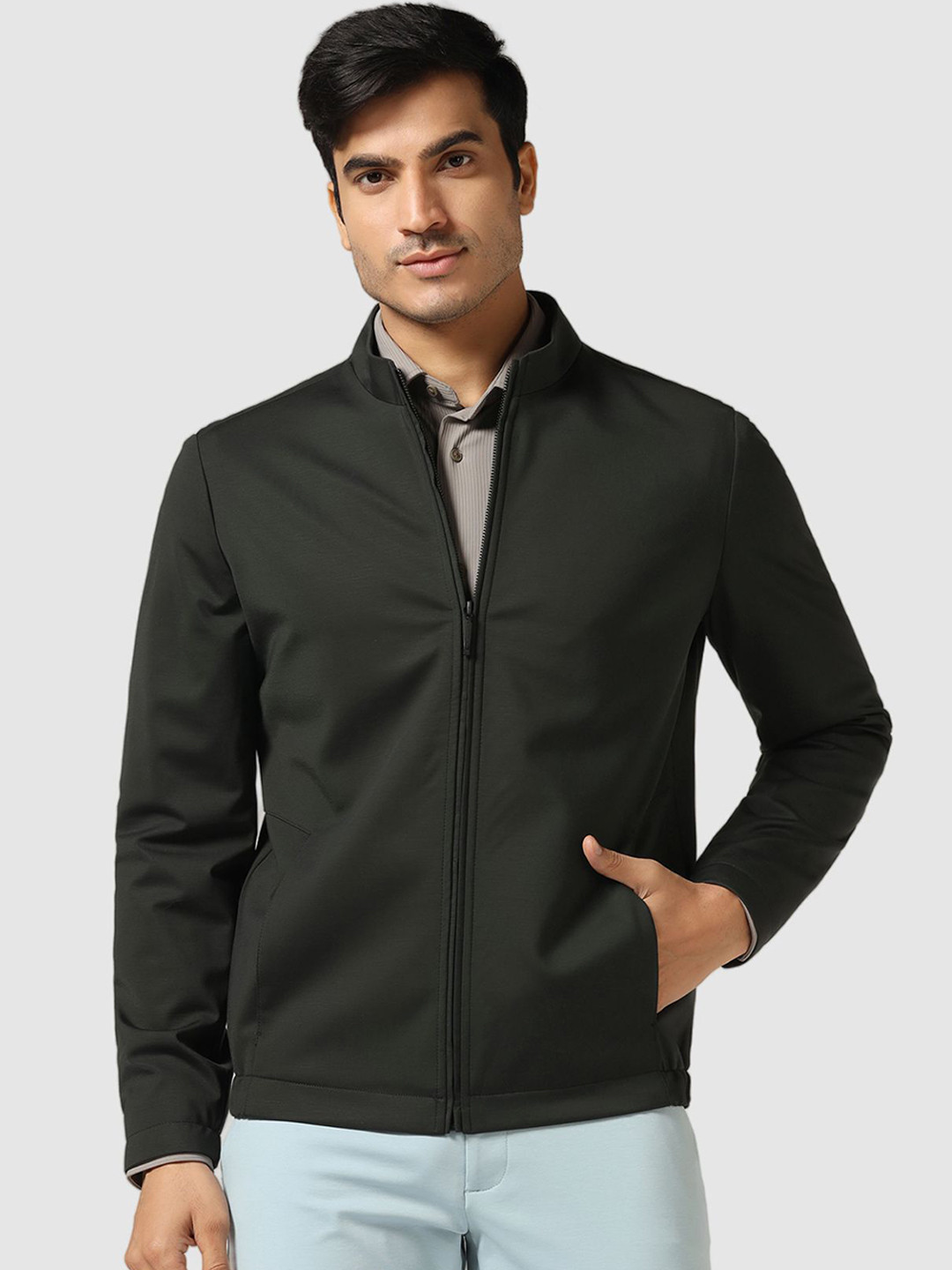 

Blackberrys Men Techpro Zipper Jacket, Green