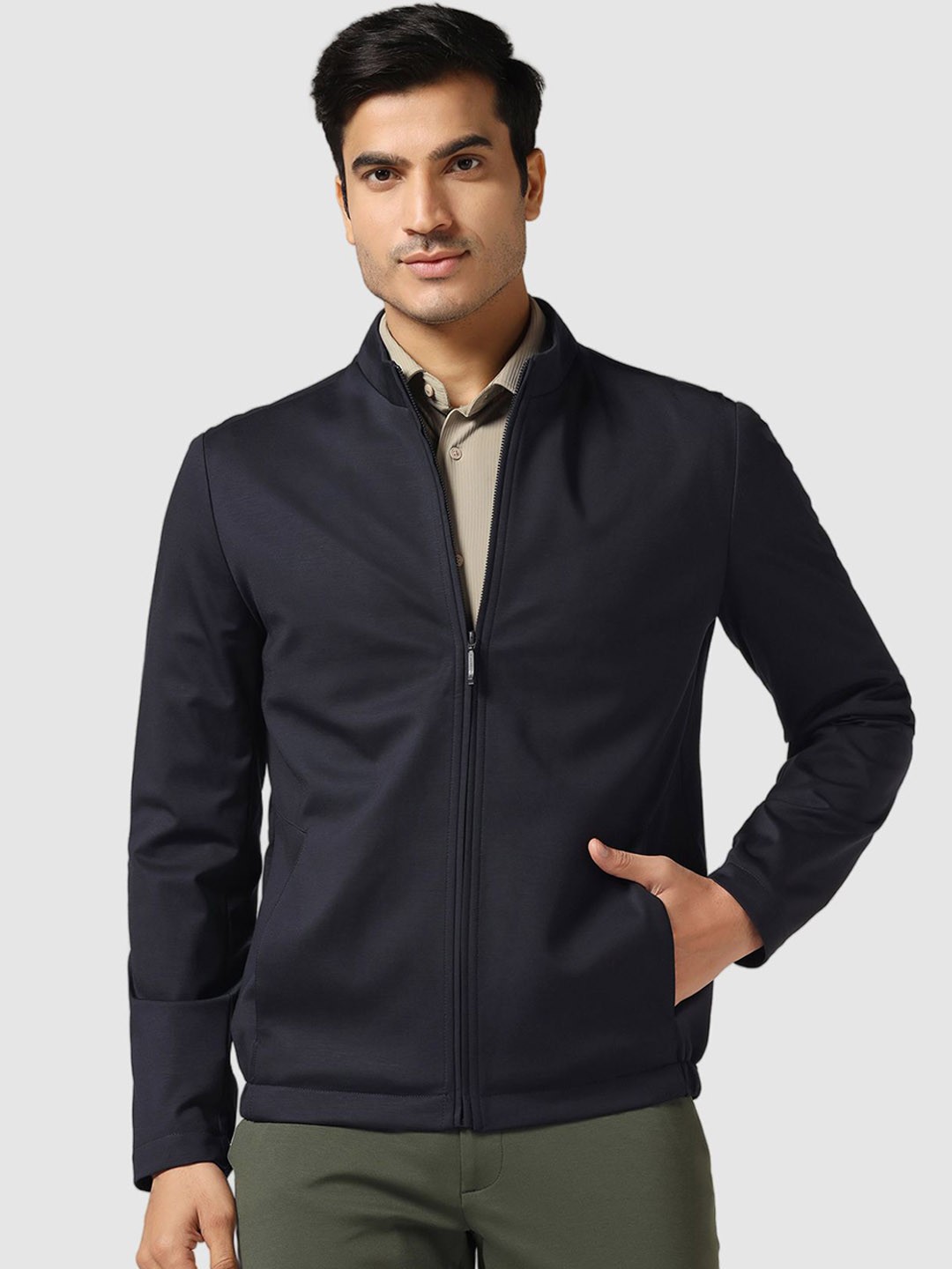 

Blackberrys Men Techpro Zipper Jacket, Navy blue
