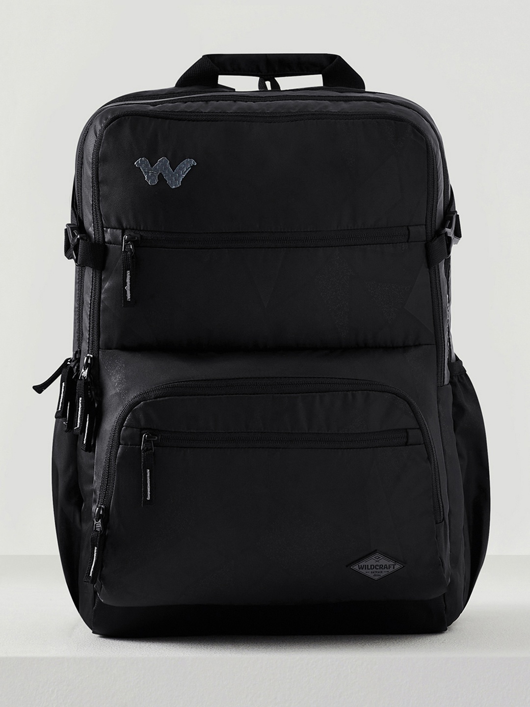 

Wildcraft Evo 45 Unisex Textured Backpack, Black