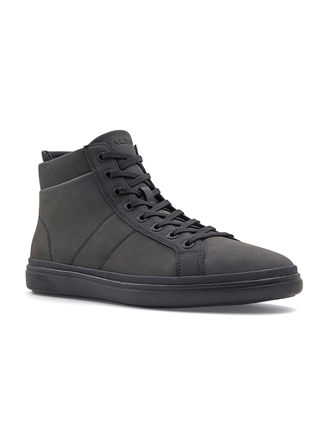 

ALDO Men High Top Lace Up Sneakers, Black
