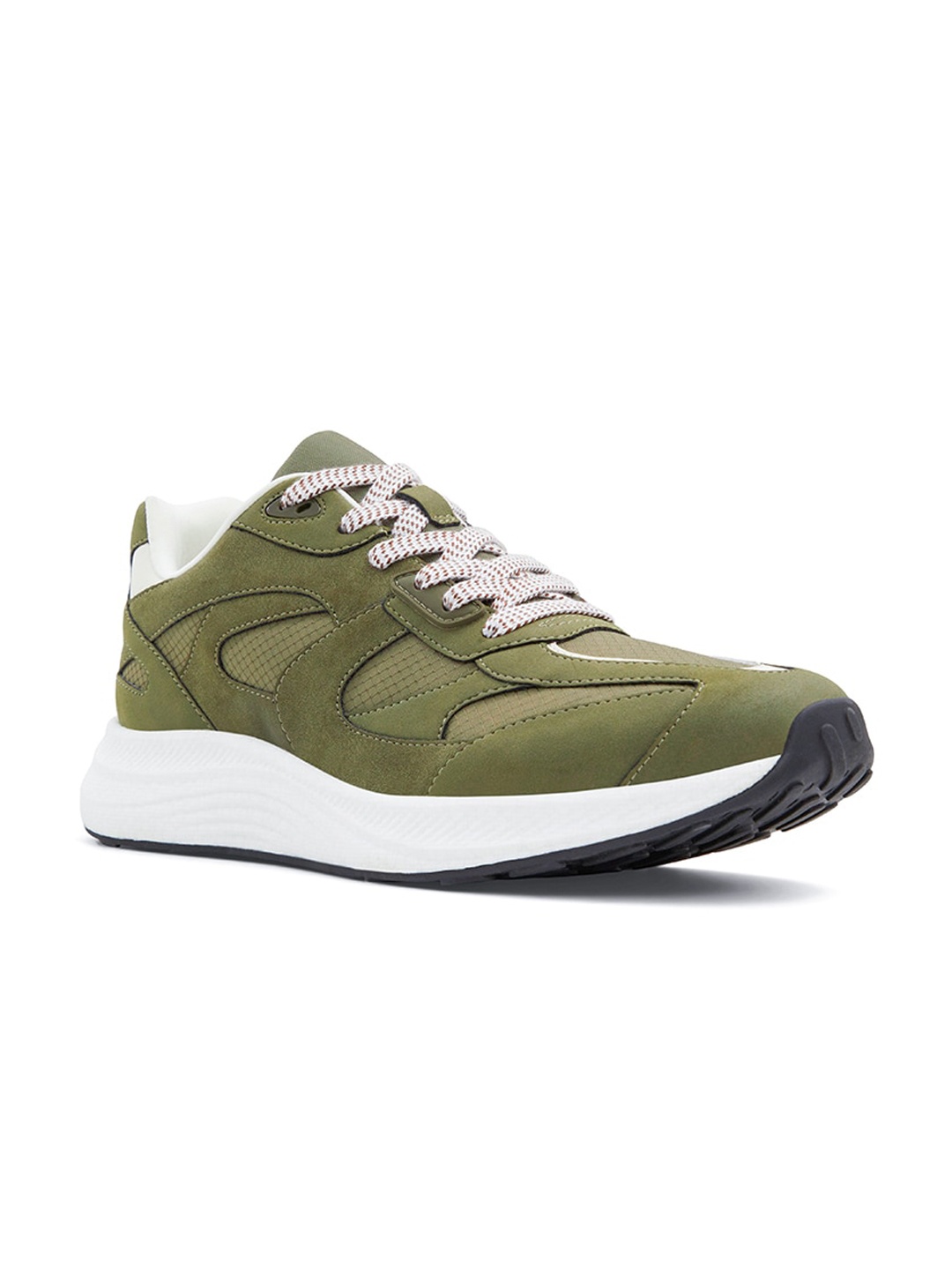 

ALDO Men Textured Sneakers, Olive