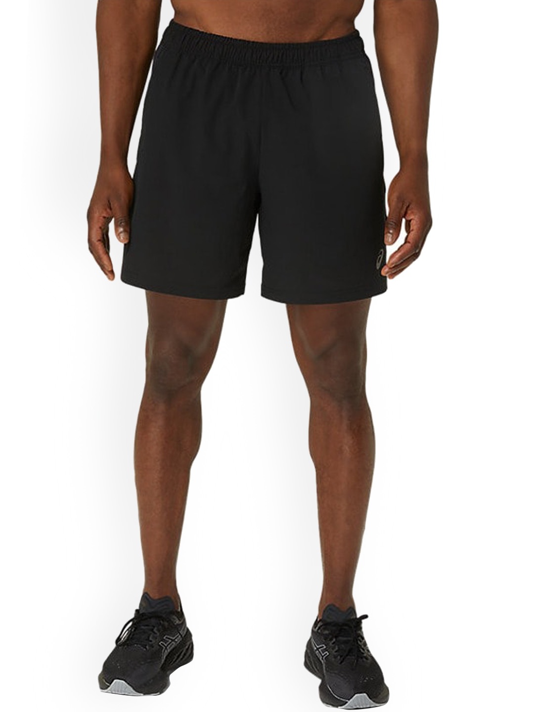 

ASICS Men Actibreeze 7In Light Weight Sports Shorts, Black