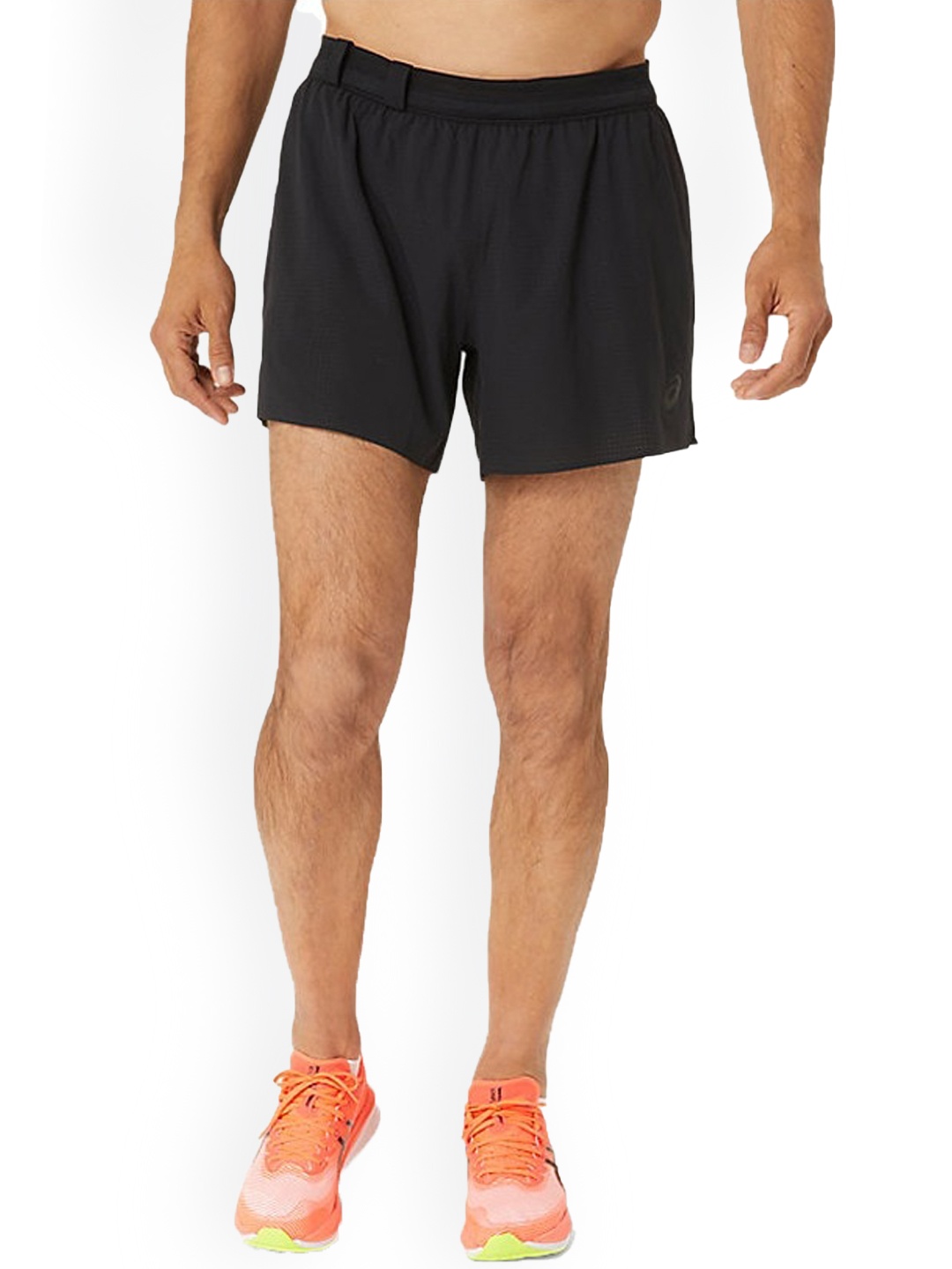 

ASICS Men Metarun 5In Mid Rise Sports Shorts, Black