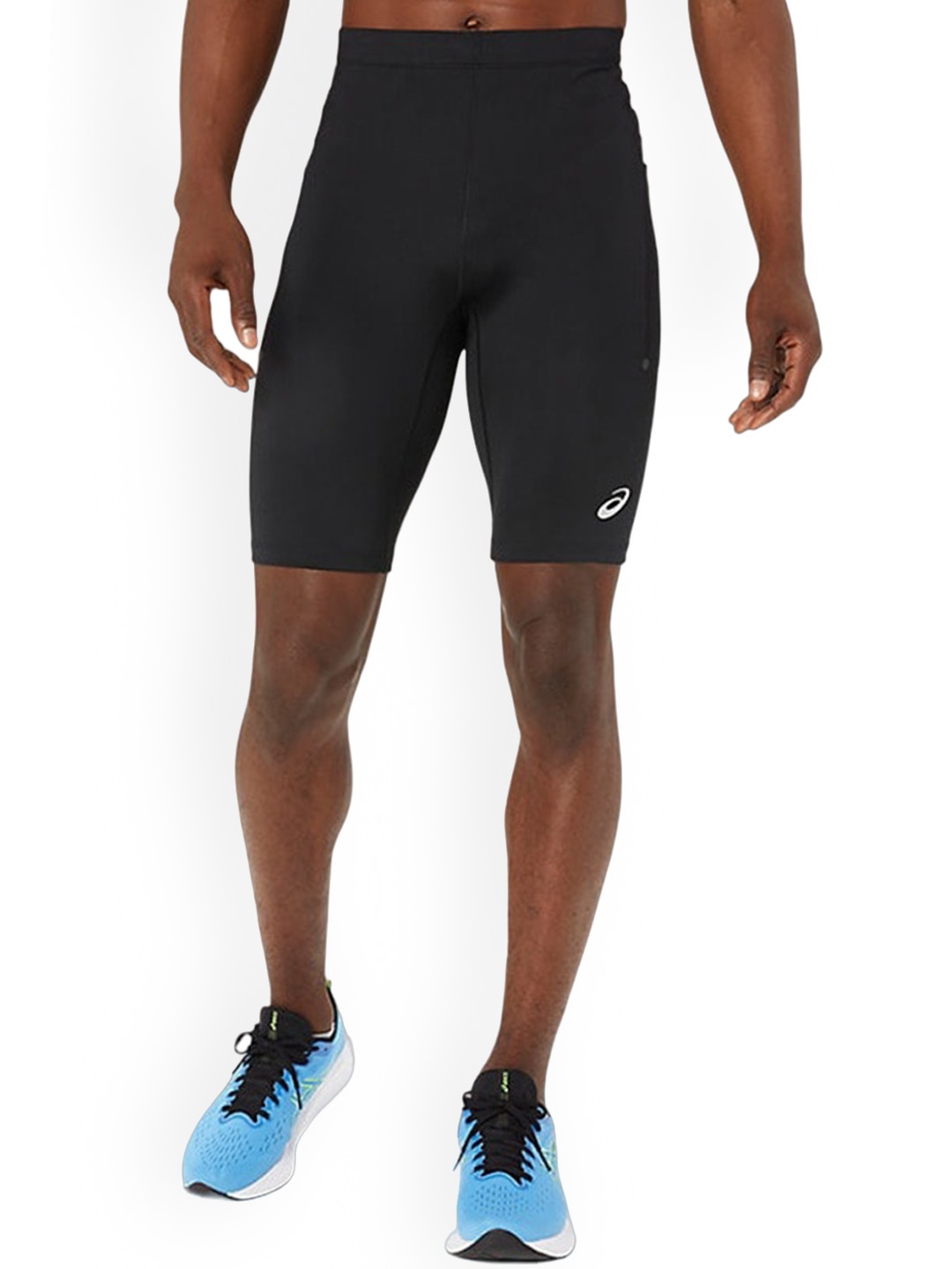 

ASICS Men Road Sprinters Mid-Rise Sports Shorts, Black