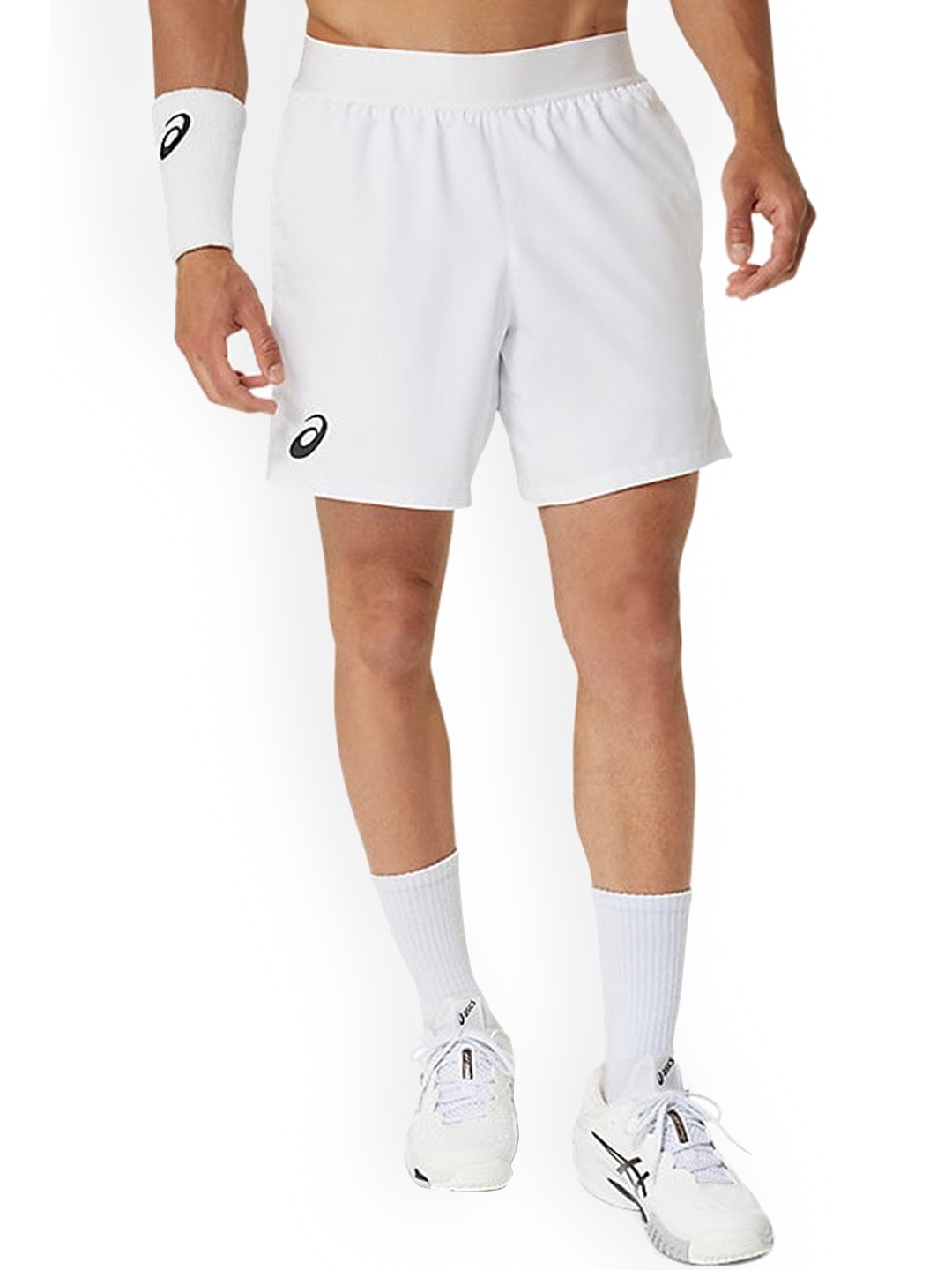 

ASICS Men Match 7In Sports Shorts, White