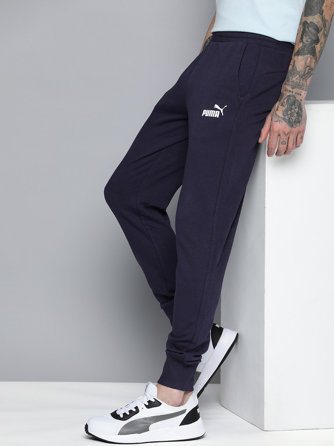 

Puma Men Essential Slim Fit Joggers, Navy blue