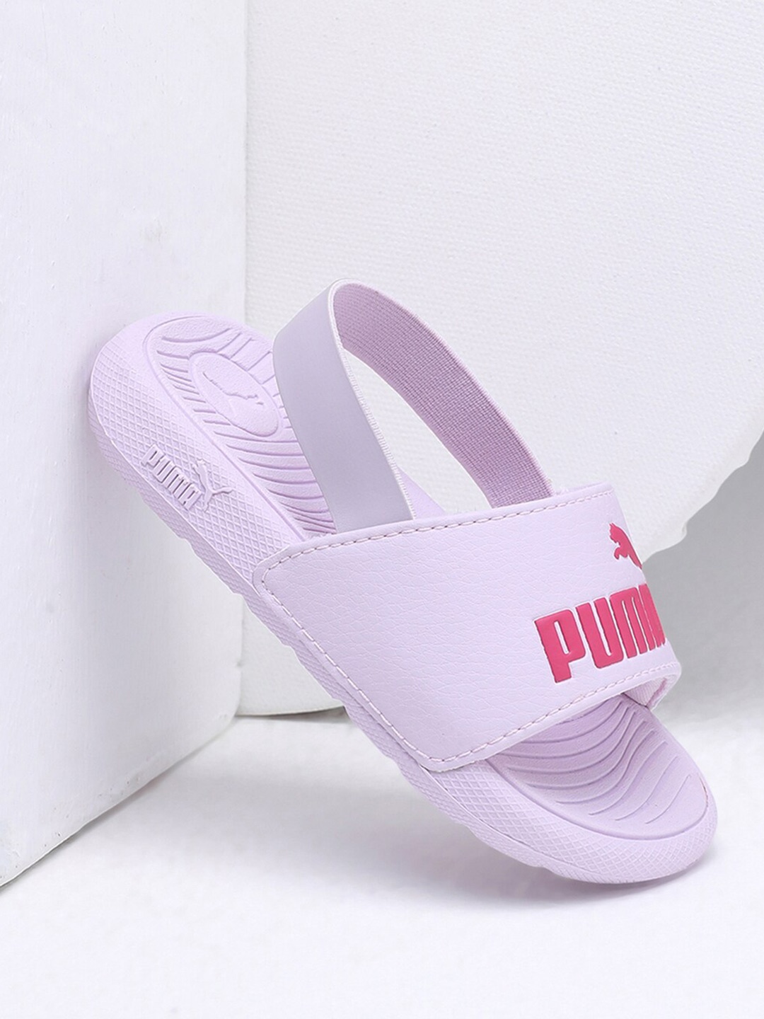 

Puma Kids Cool Cat 2.0 Backstrap Slides, Purple