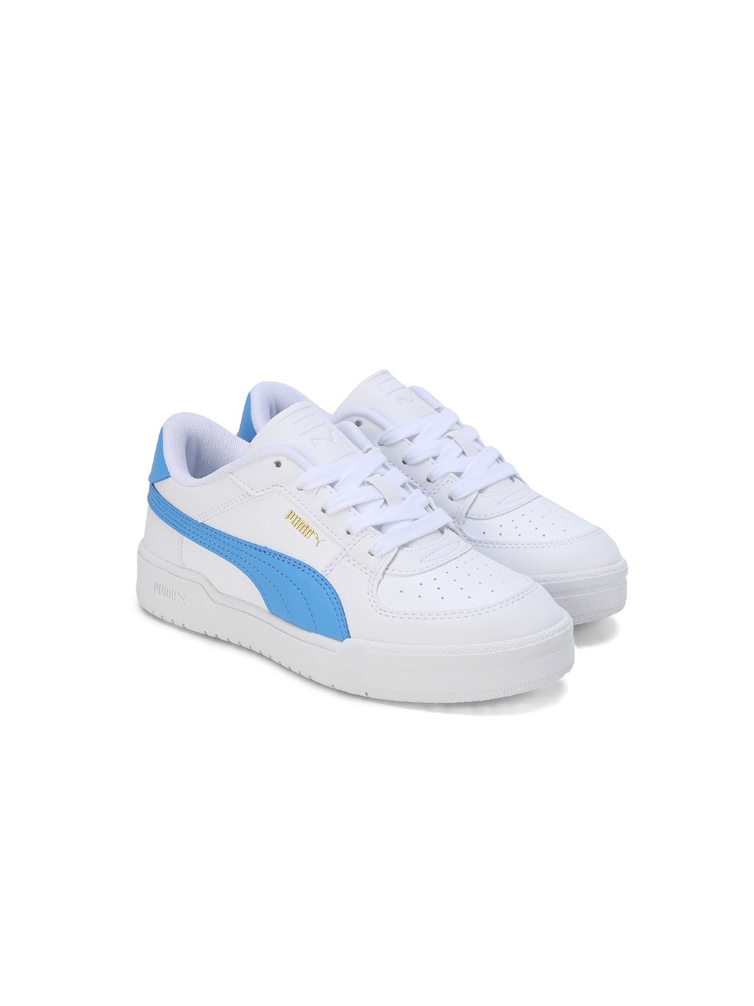 

Puma CA Pro Classic Kids Patterned Lace-Up Casual Sneakers, White