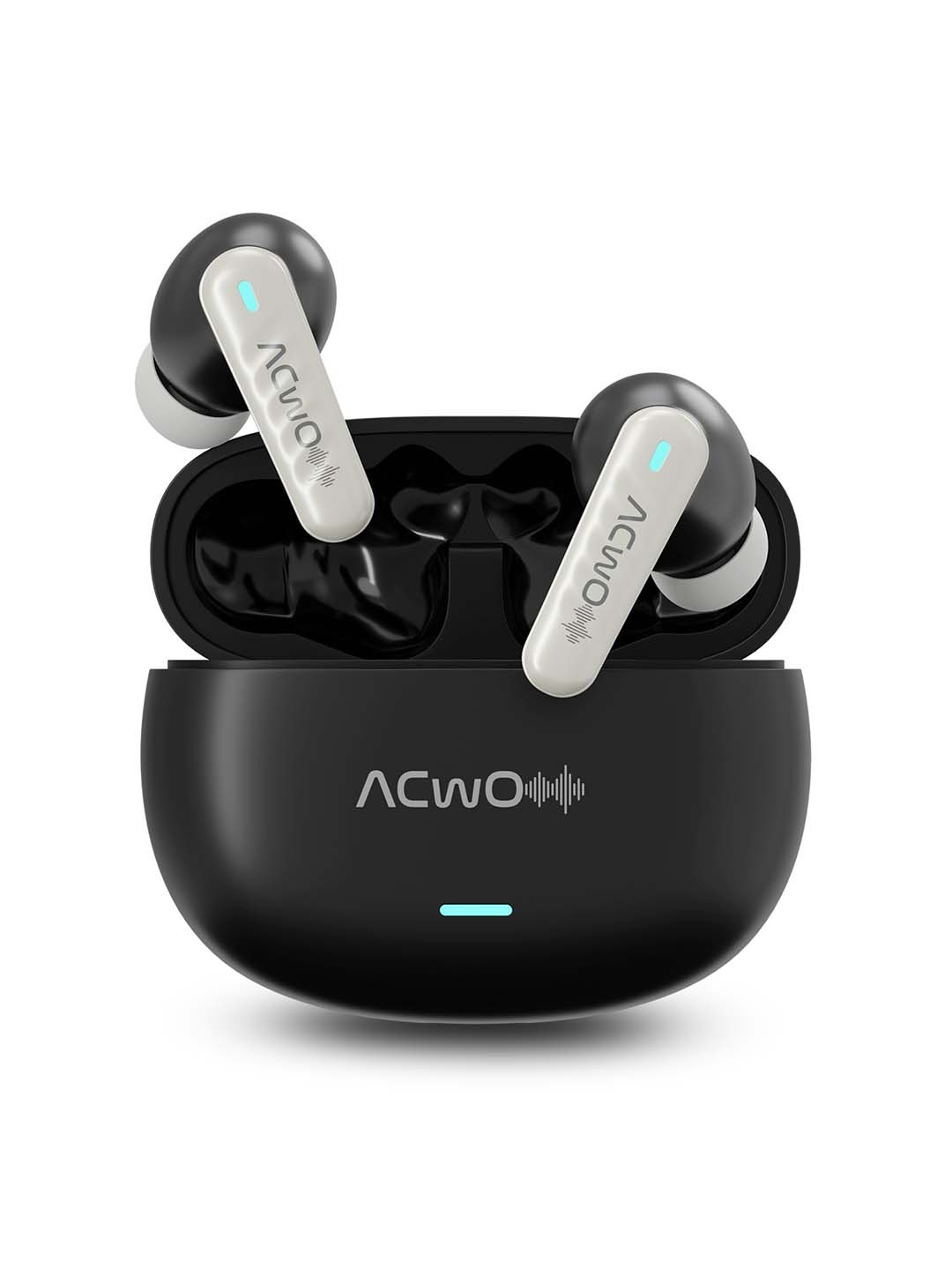 

ACwO DwOTS 727 ANC TWS Earbuds with Smart Features, Black
