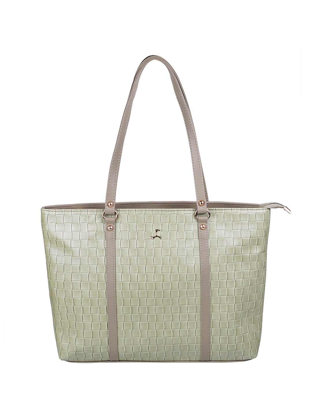 

Mochi Textured Shopper Tote Bag, Green