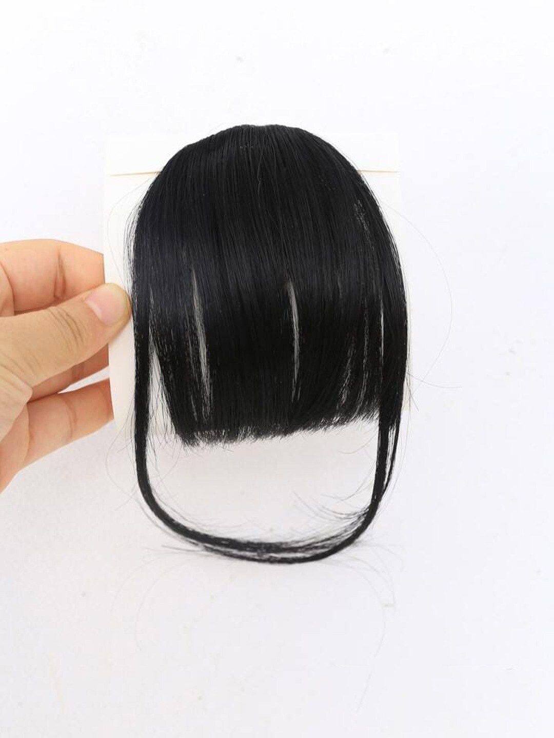 

Krelin Short Bangs Clip On Hair Extension - Black 09