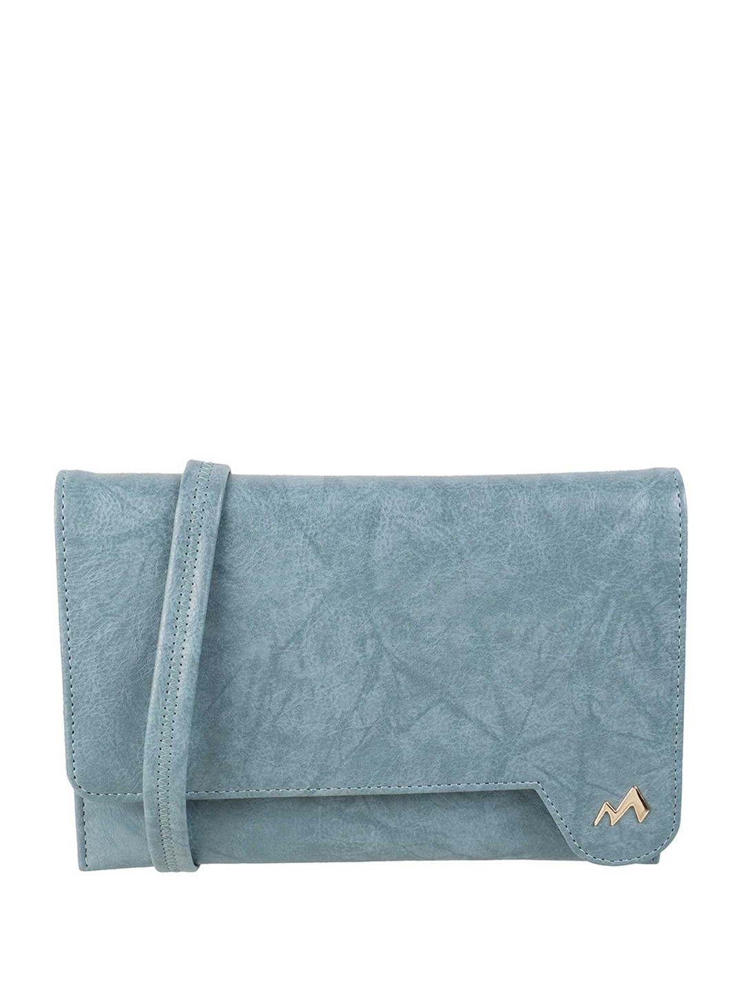 

Metro Abstract Printed Structured Sling Bag, Blue