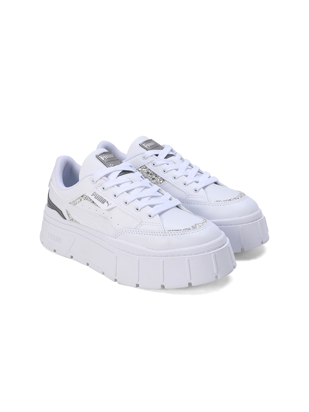 

Puma Women Mayze Stack SQ Sneakers, White