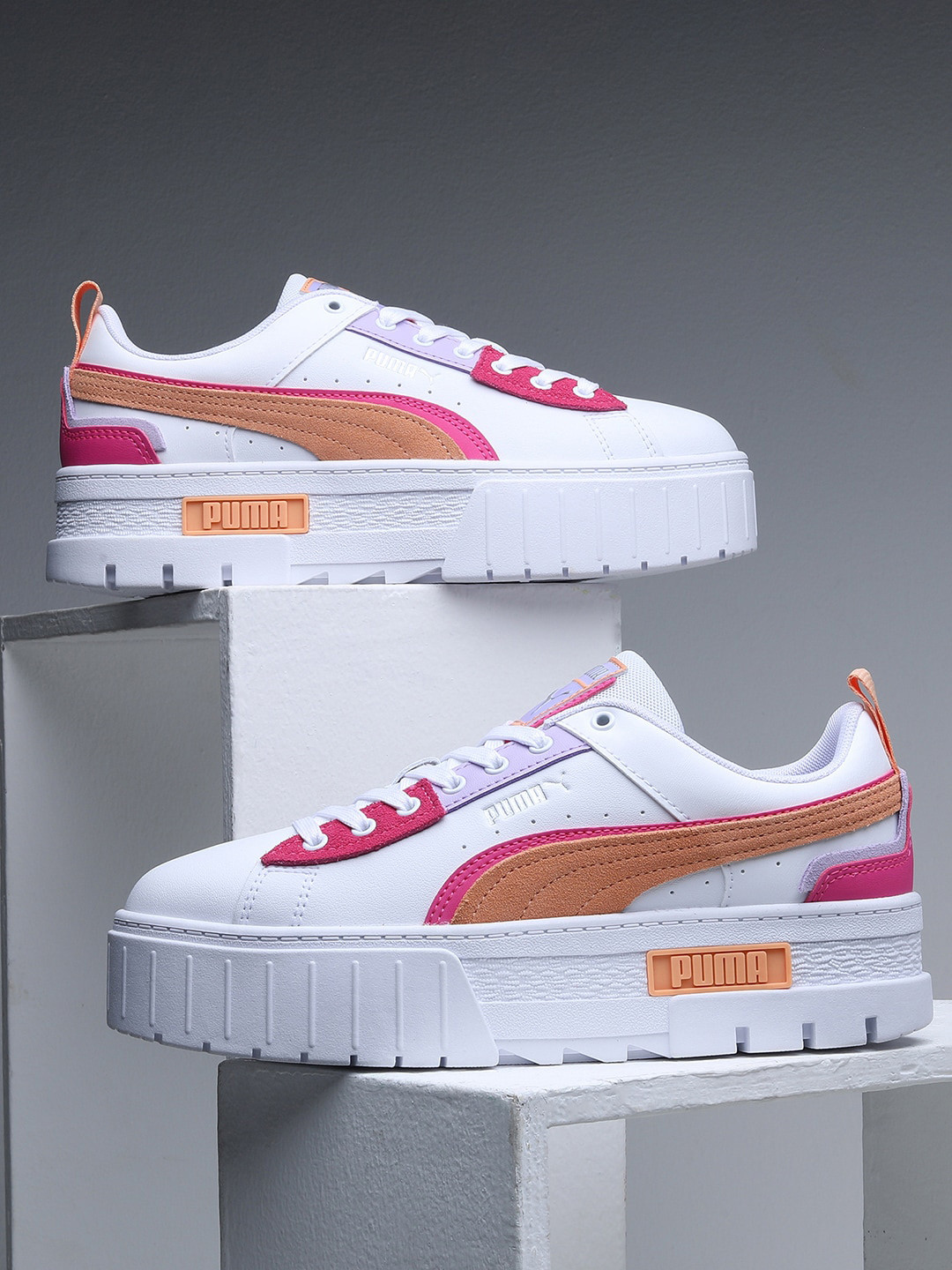 

Puma Women Mayze UT Pop Sneakers, White