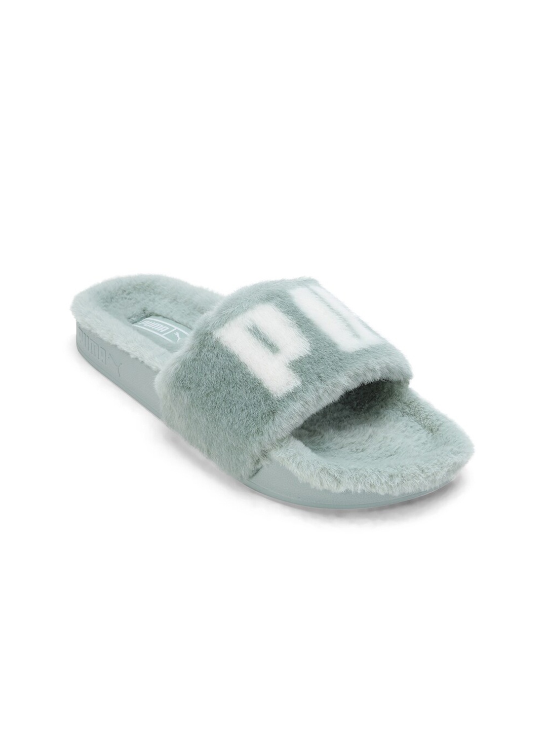 

Puma Women Leadcat 2.0 Fuzz Sliders, Green