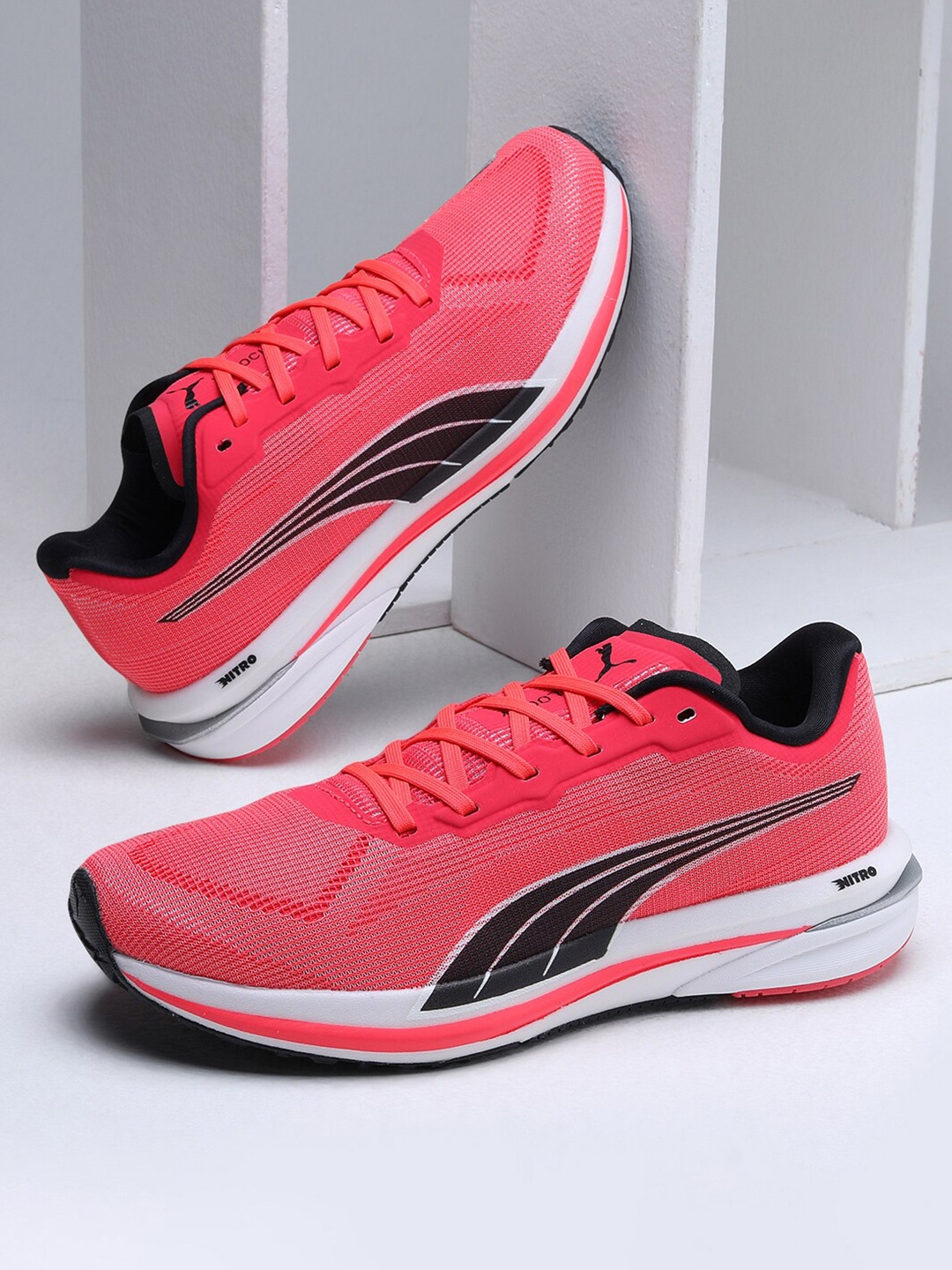 

Puma Women Velocity Nitro Running Shoes, Pink