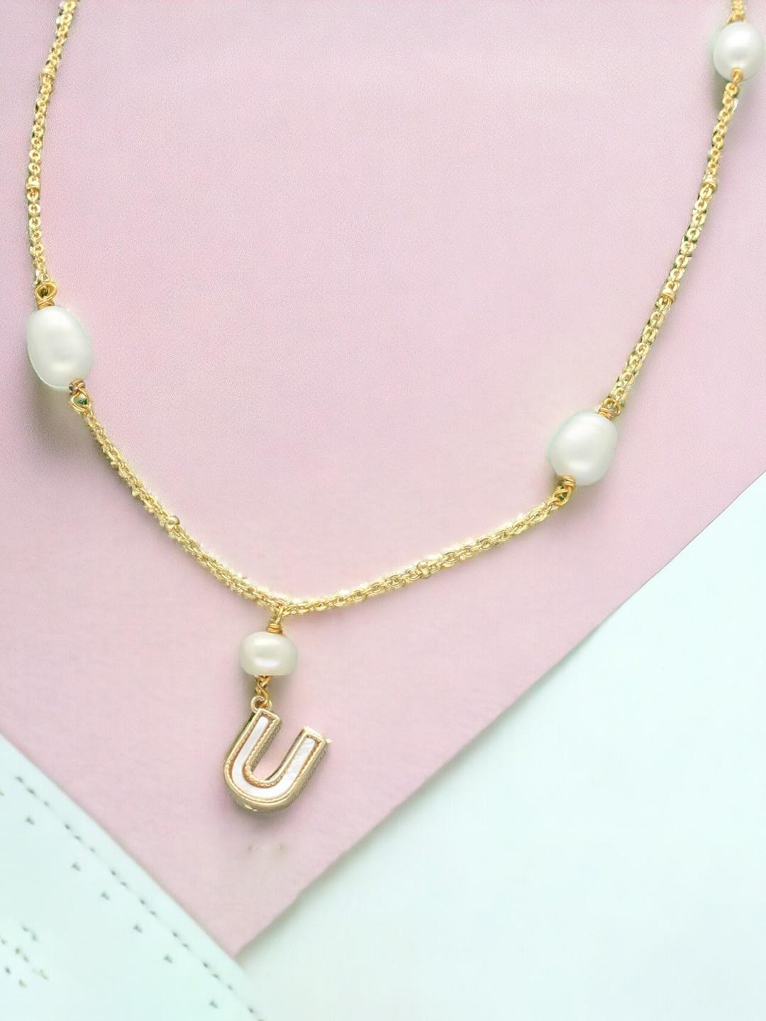 

Sri Jagdamba Pearls Dealer Gold-Plated Necklace Chain