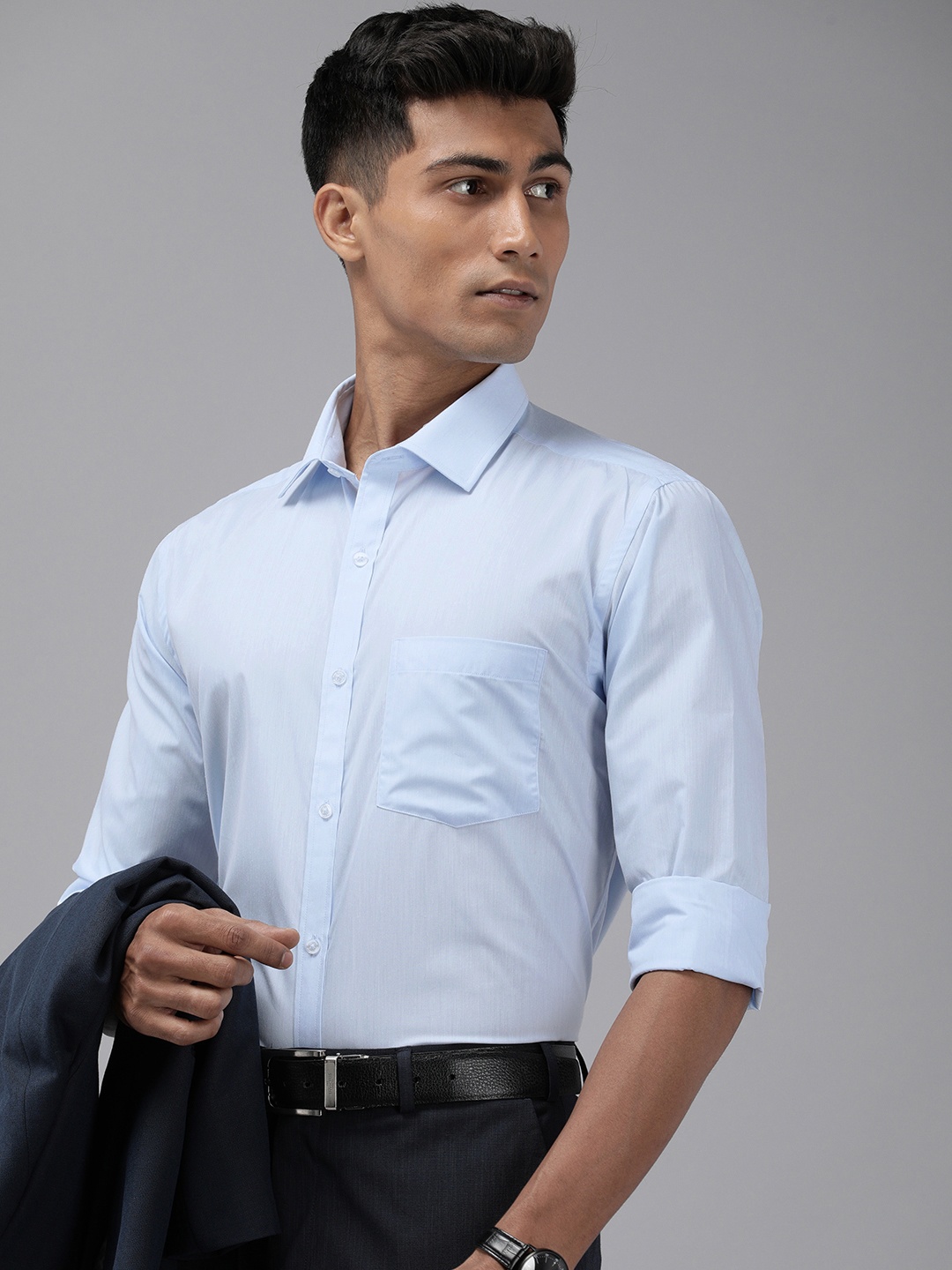 

Park Avenue Slim Fit Formal Shirt, Blue