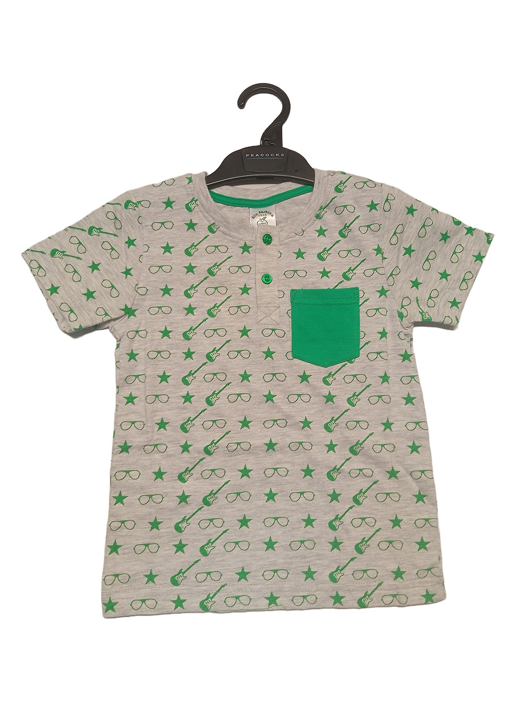 

BAESD Boys Conversational Printed T-shirt, Green